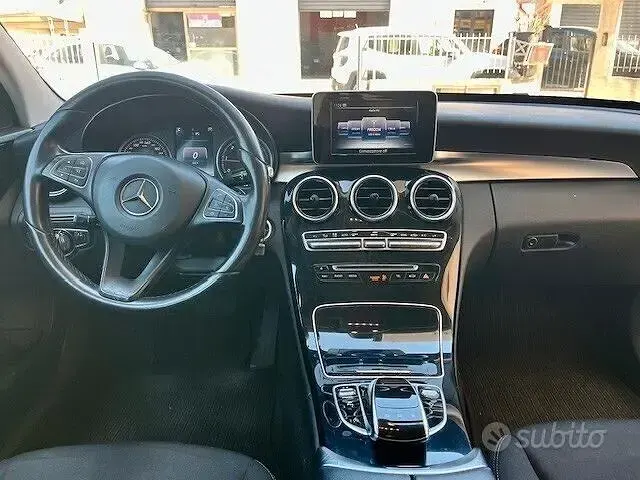 Usata Mercedes C200 Business 136 CV (100 kW) 2016 Grigio Station wagon