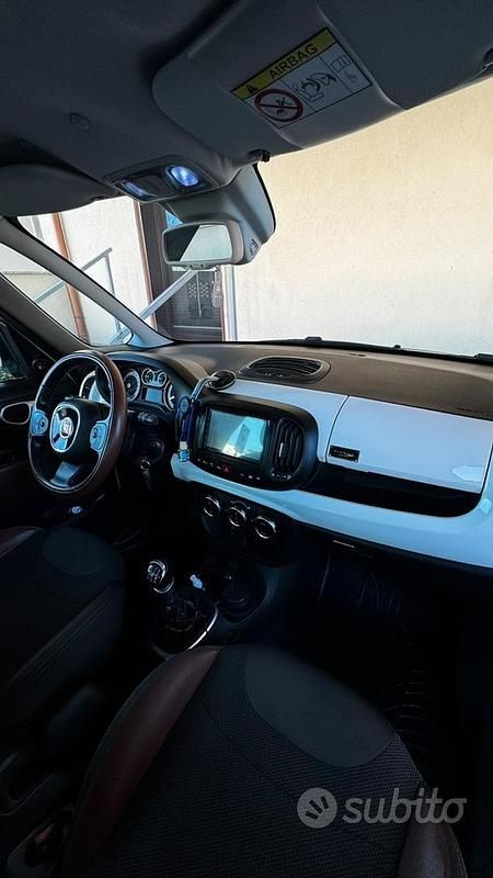 Usata Fiat 500L 105 CV (77 kW) 2015 Bianco Monovolume