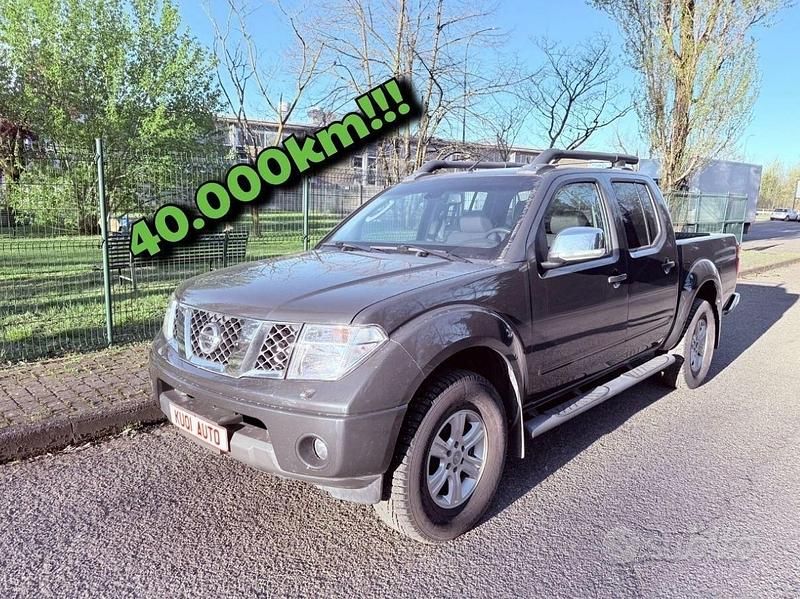 Usata Nissan Navara 171 CV (125 kW) 2008 Nero Pick-up