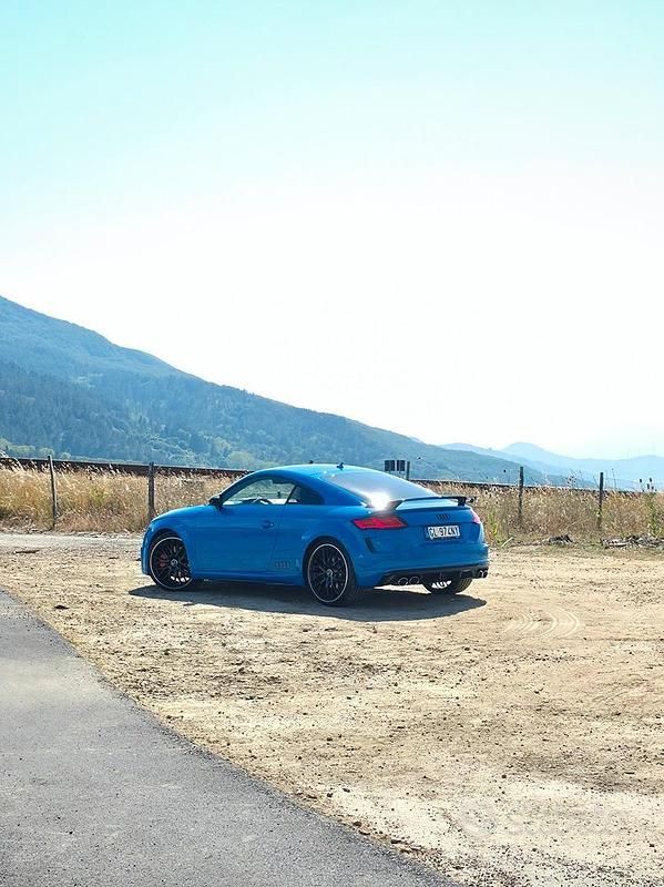 Usata Audi TTS Competition 320 CV (235 kW) 2023 Blu Coupé