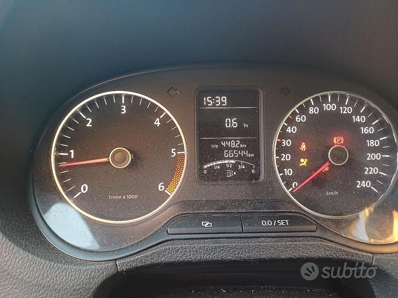 Usata VW Polo Highline 90 CV (66 kW) 2012 Nero Coupé