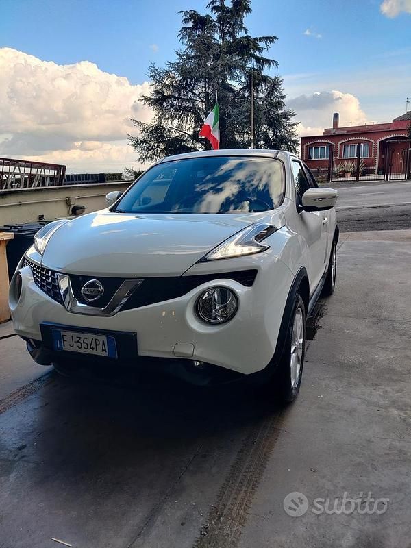 Usata Nissan Juke Acenta 110 CV (80 kW) 2017 Bianco SUV
