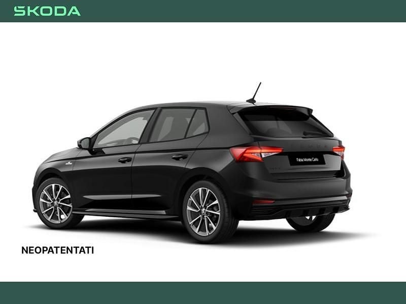 Nuova Skoda Fabia Monte Carlo 116 CV (85 kW) 2026 Nero tulipano perlato Utilitaria