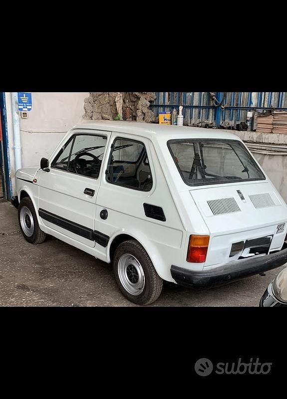 Usata Fiat 126 1970 Bianco Utilitaria