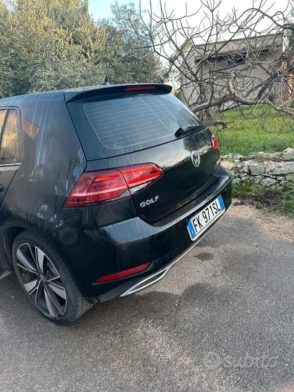 Usata VW Golf VII 150 CV (110 kW) 2017 Nero Berlina