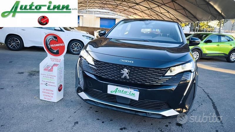 Usata Peugeot 3008 Active 131 CV (96 kW) 2022 Nero Station wagon