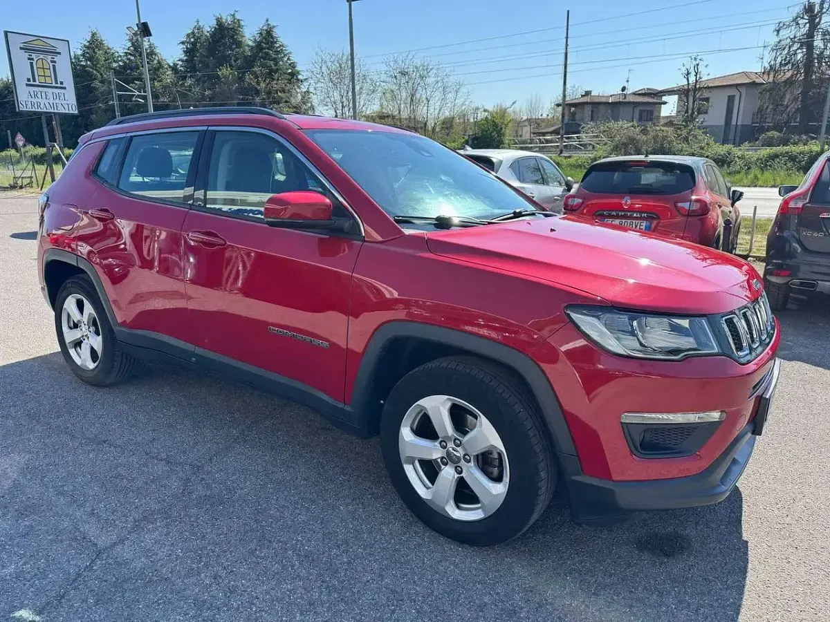 Usata Jeep Compass Longitude 120 CV (88 kW) 2019 Rosso SUV