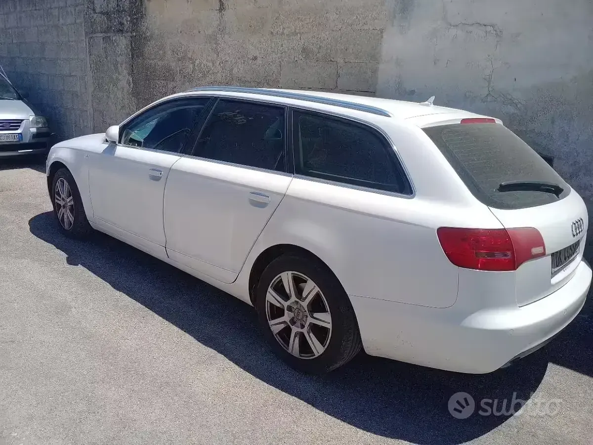 Usata Audi A6 S-Line 233 CV (171 kW) 2007 Bianco Station wagon