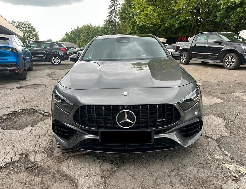 Usata Mercedes A45 AMG Premium 421 CV (309 kW) 2023 Grigio Berlina