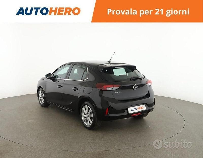 Usata Opel Corsa Elegance 101 CV (74 kW) 2021 Nero Berlina