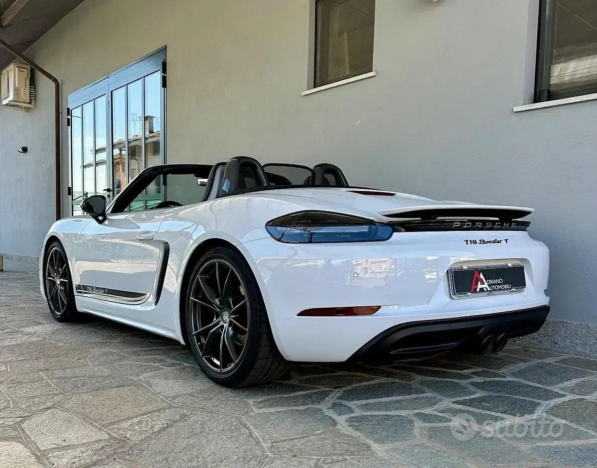 Usata Porsche 718 299 CV (219 kW) 2020 Bianco Cabrio