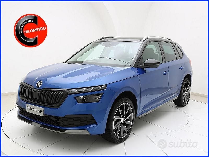 Usata Skoda Kamiq 115 CV (84 kW) 2020 Blu SUV
