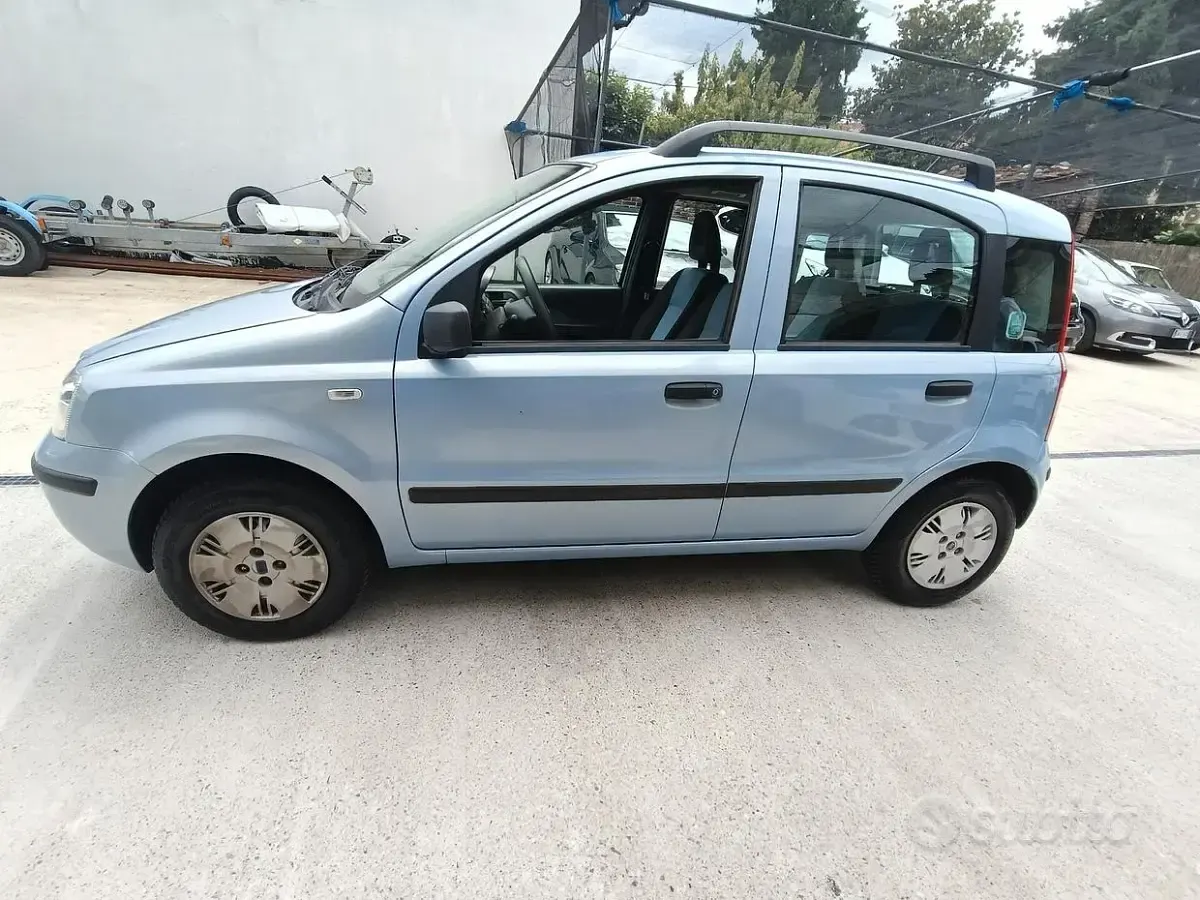 Usata Fiat Panda Dynamic 69 CV (50 kW) 2007 Blu Utilitaria