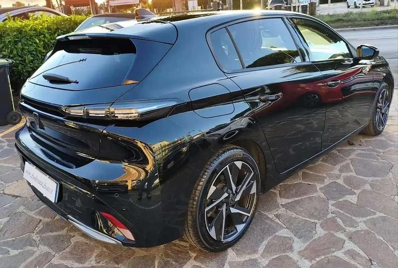 Usata Peugeot 308 Allure 131 CV (96 kW) 2024 Nero Berlina