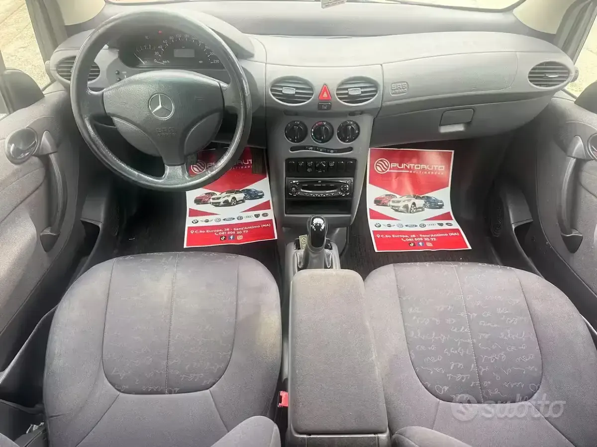 Usata Mercedes A160 Classic 102 CV (75 kW) 2000 Grigio Utilitaria