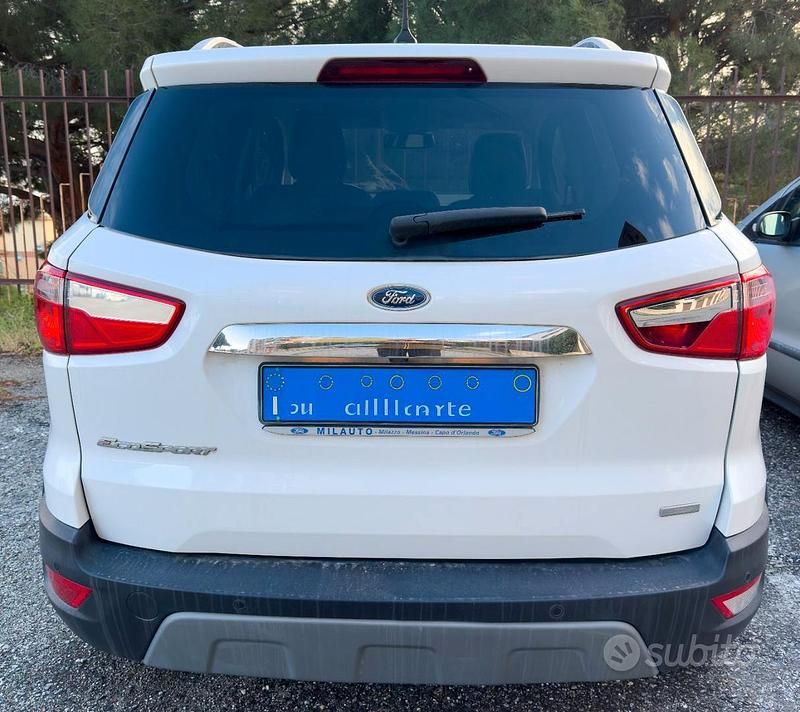 Usata Ford Ecosport Titanium S 125 CV (91 kW) 2018 Bianco SUV