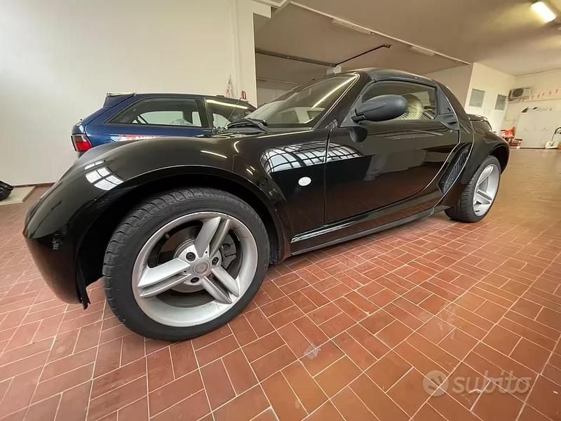 Usata Smart Roadster 82 CV (60 kW) 2004 Nero Cabrio