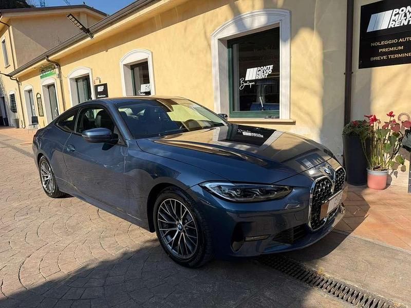 Usata BMW 420 Sport Line 190 CV (139 kW) 2021 Blu/azzurro Coupé