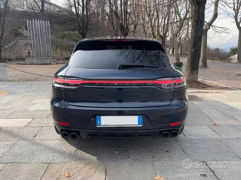 Usata Porsche Macan Sport 245 CV (180 kW) 2020 Blu SUV