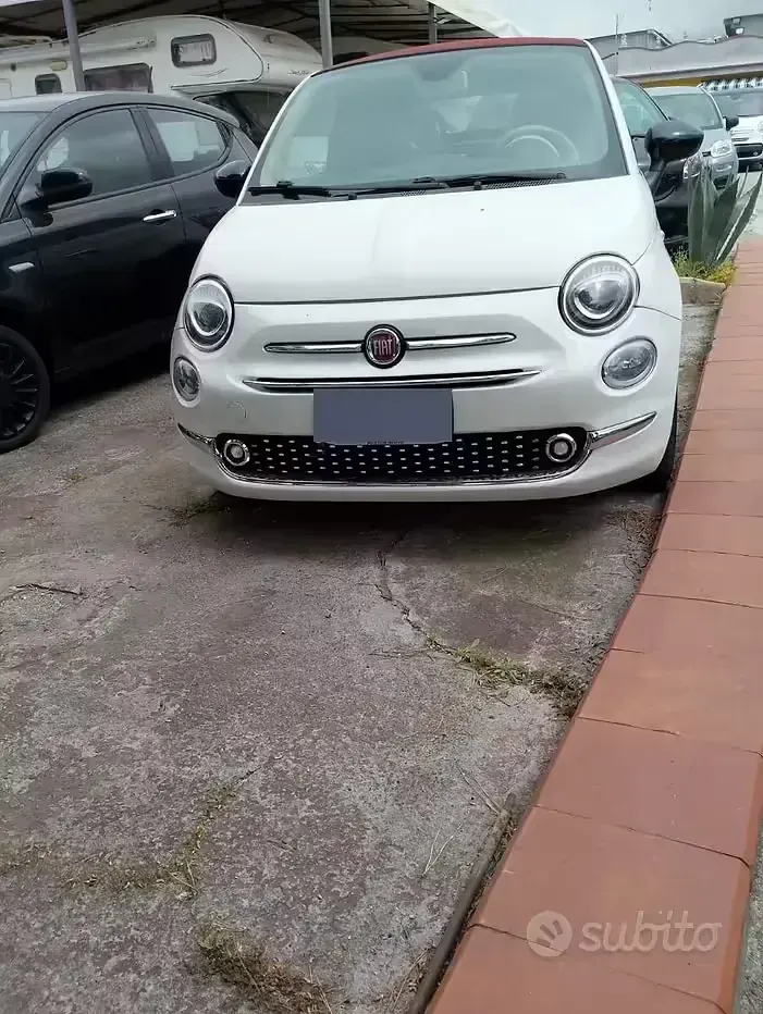 Begagnad Fiat 500 69 HK (50 kW) 2015 Vit Cab