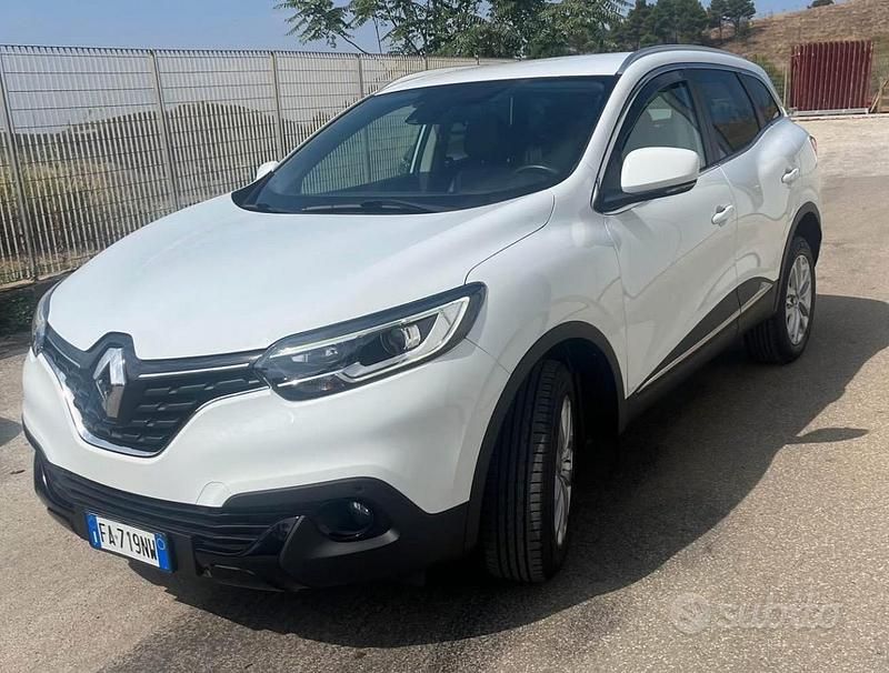 Usata Renault Kadjar 130 CV (95 kW) 2015 Bianco SUV