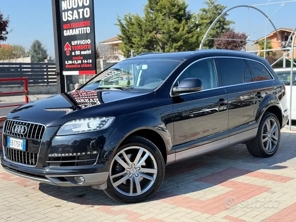 Usata Audi Q7 240 CV (176 kW) 2010 Nero SUV