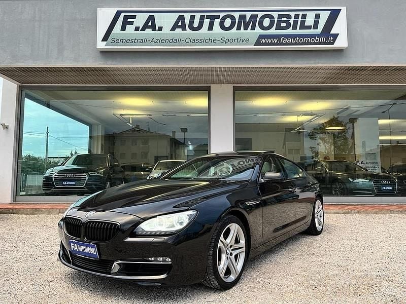 Usata BMW 640 Luxury Line 313 CV (230 kW) 2014 Nero Coupé