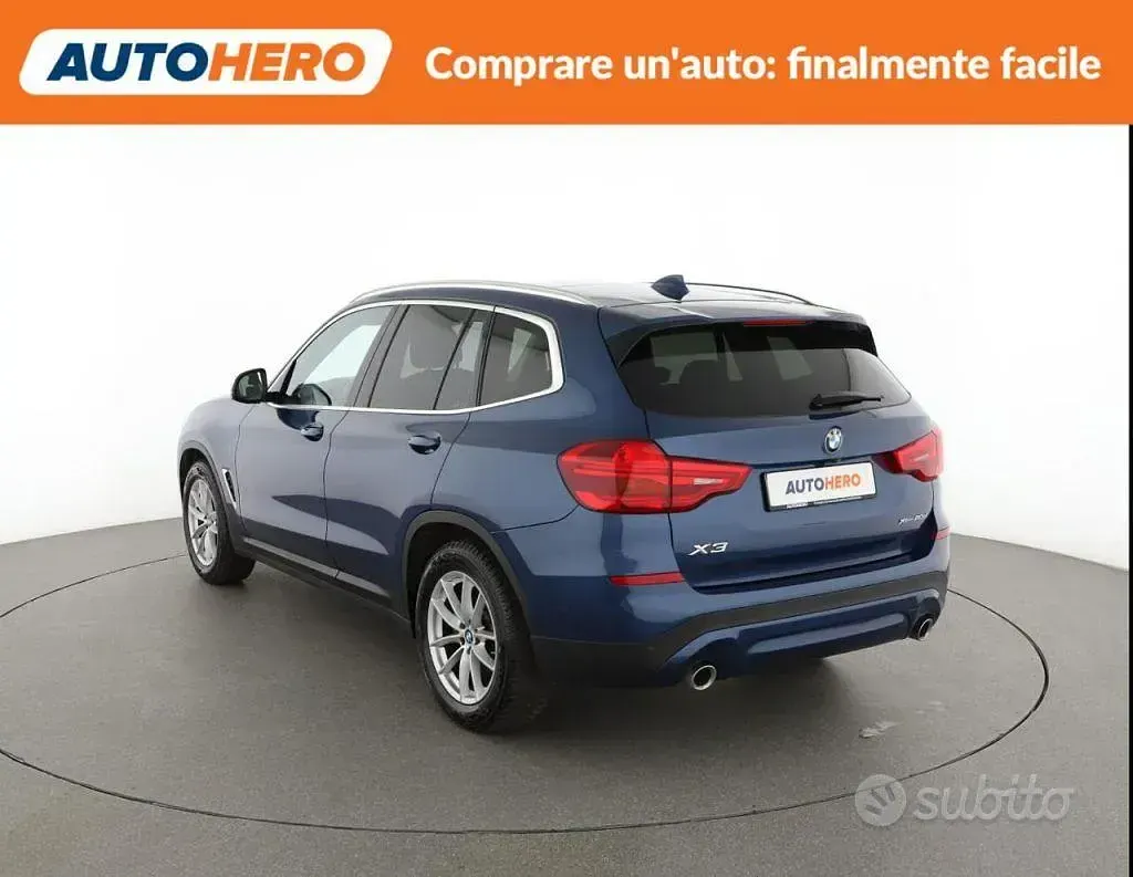 Begagnad BMW X3 Advantage 190 HK (139 kW) 2021 Blå SUV