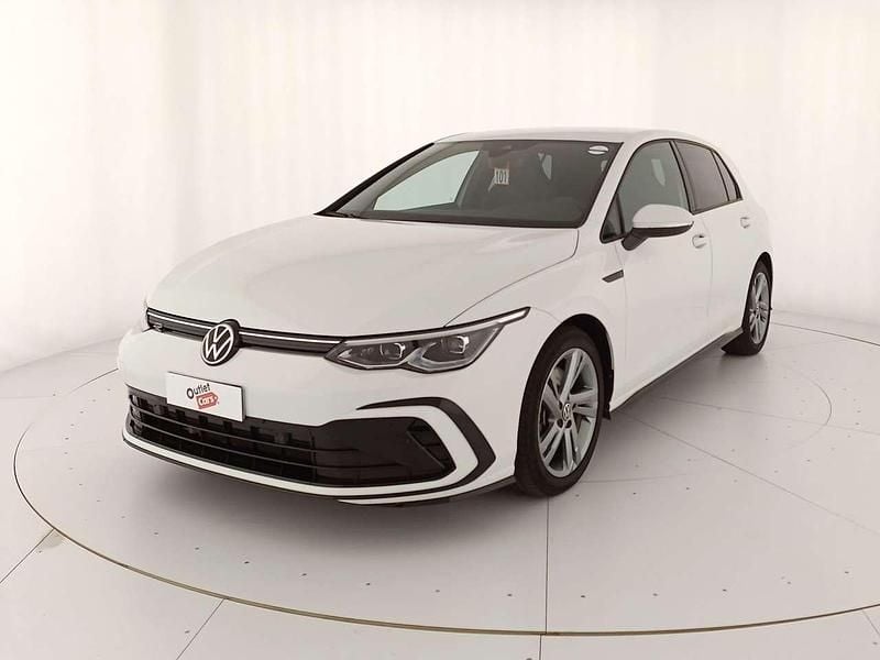 Pure white Usata 2022 VW Golf VIII R-line Tre volumi | 29.900 € (Molto cara) - Immagine 1/4