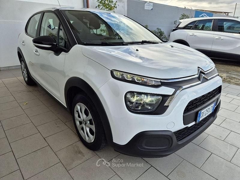 Usata Citroën C3 Feel 102 CV (75 kW) 2022 Grigio Berlina