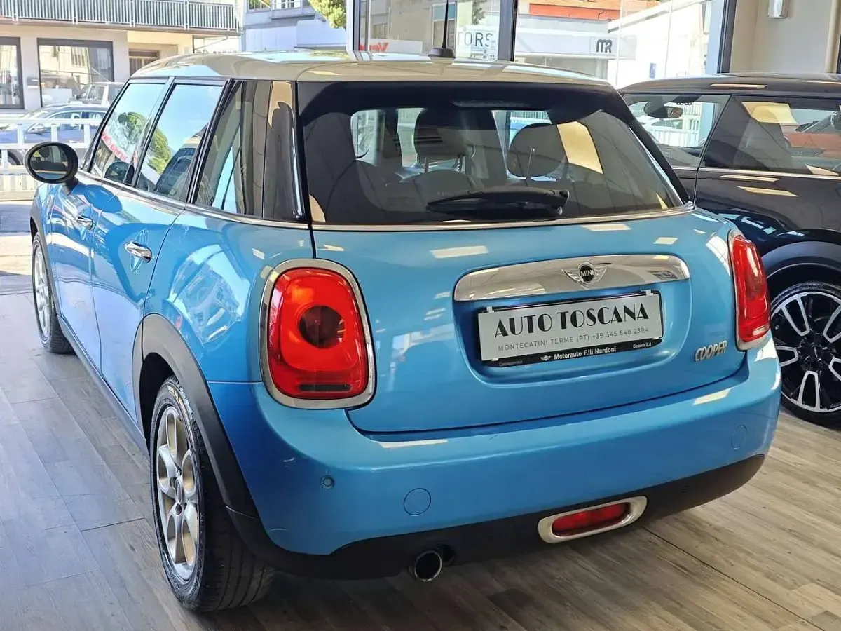 Usata Mini Cooper 136 CV (100 kW) 2015 Blu/azzurro Utilitaria