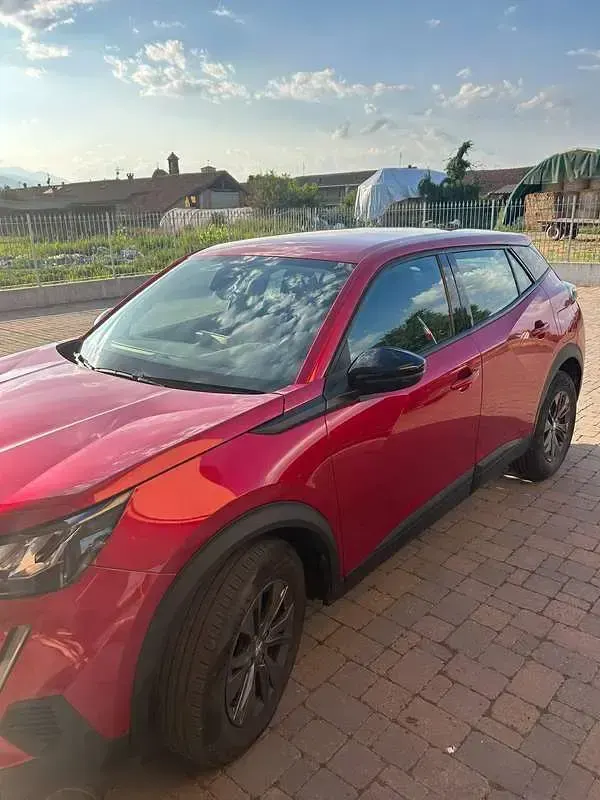 Usata Peugeot 2008 Active 110 CV (80 kW) 2022 Rosso SUV