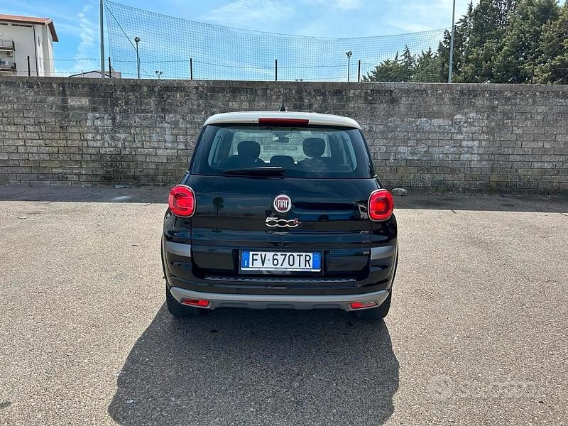 Usata Fiat 500L Cross 120 CV (88 kW) 2018 Nero Monovolume