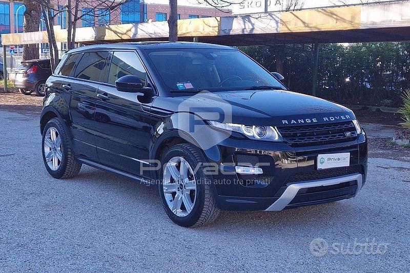 Usata Land Rover Range Rover evoque Dynamic 150 CV (110 kW) 2014 Nero SUV