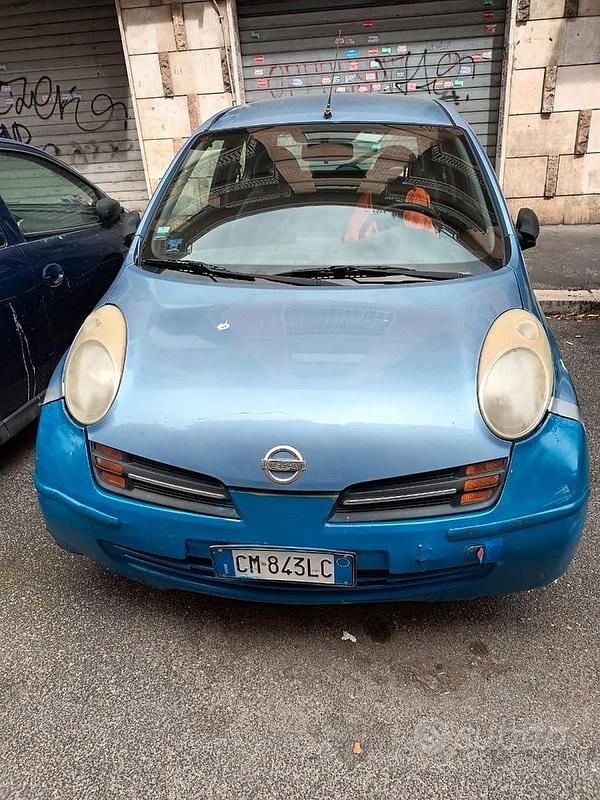 Usata Nissan Micra 2003 Blu Utilitaria