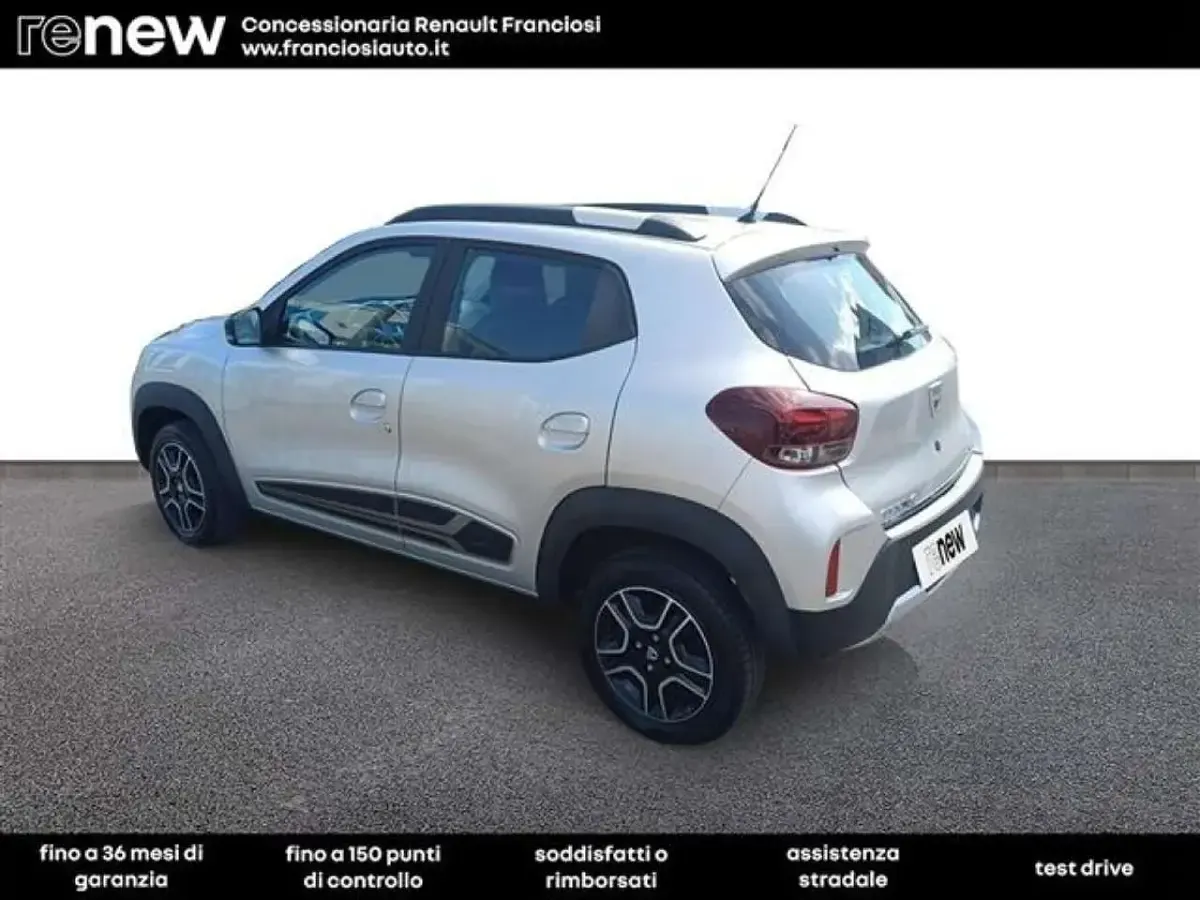 Usata Dacia Spring Comfort 33 kW (45 CV) 2022 Grigio Utilitaria