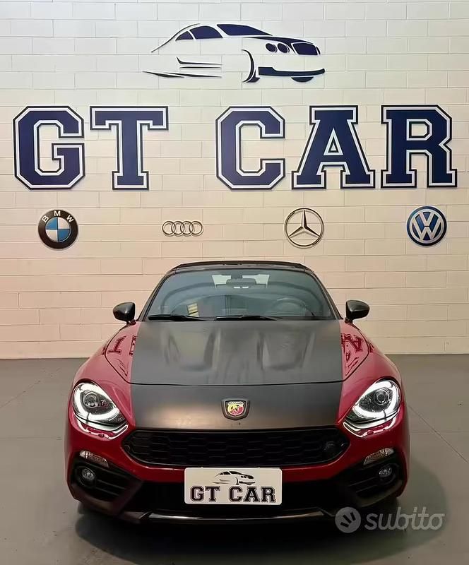 Usata Abarth 124 Spider 170 CV (125 kW) 2016 Rosso Cabrio