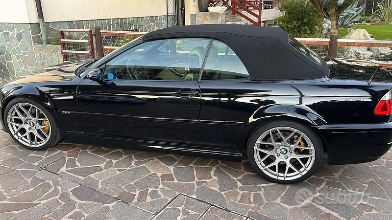 Usata BMW M3 Cabriolet 2003 Nero Cabrio