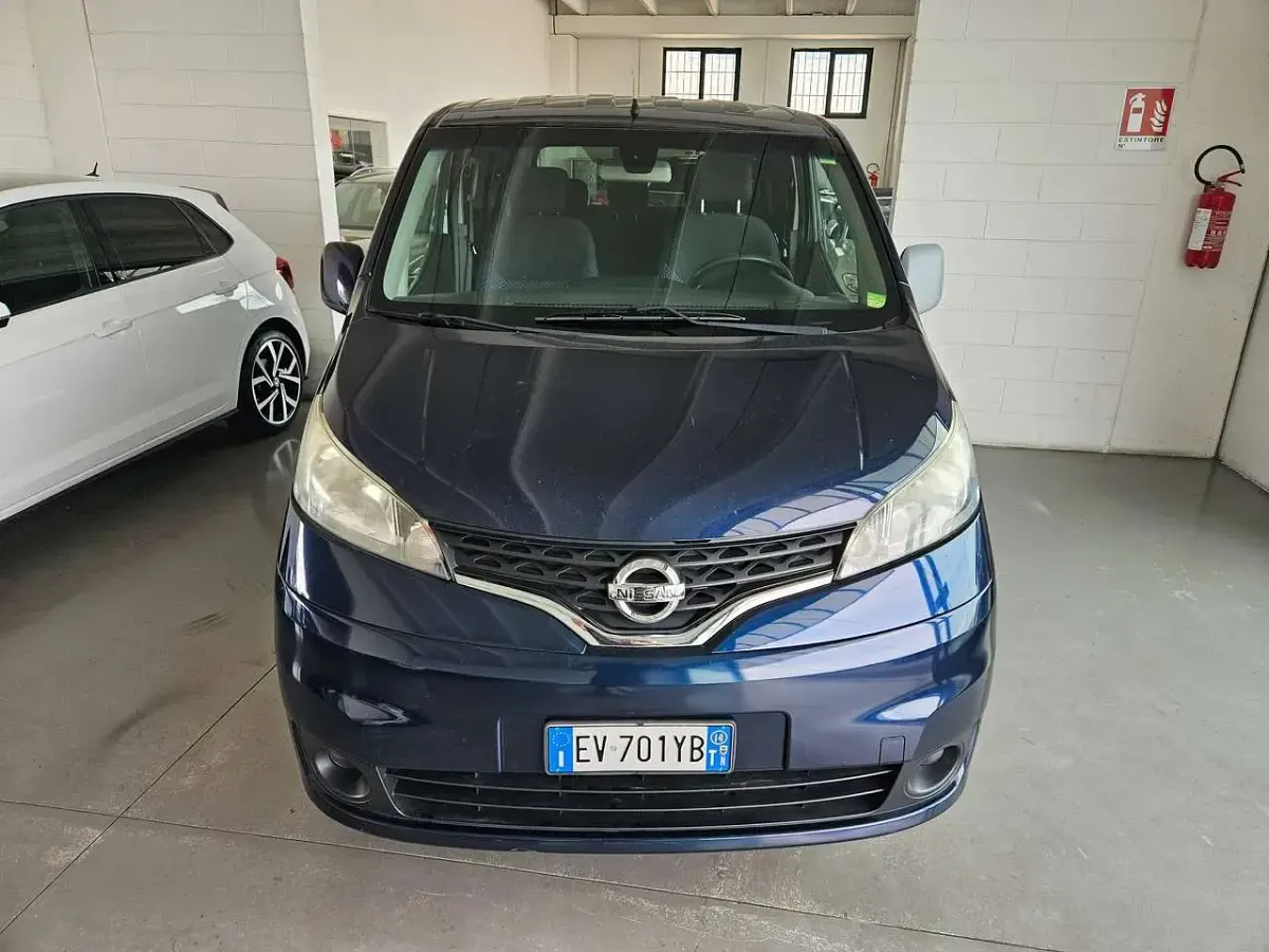 Usata Nissan NV200 110 CV (80 kW) 2014 Blu/azzurro Monovolume