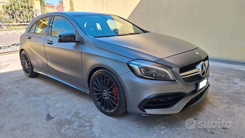 Usata Mercedes A45 AMG 381 CV (280 kW) 2016 Grigio Berlina