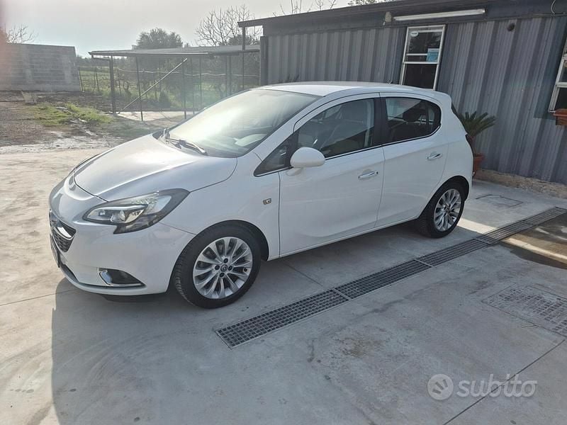 Usata Opel Corsa 95 CV (69 kW) 2015 Bianco Utilitaria