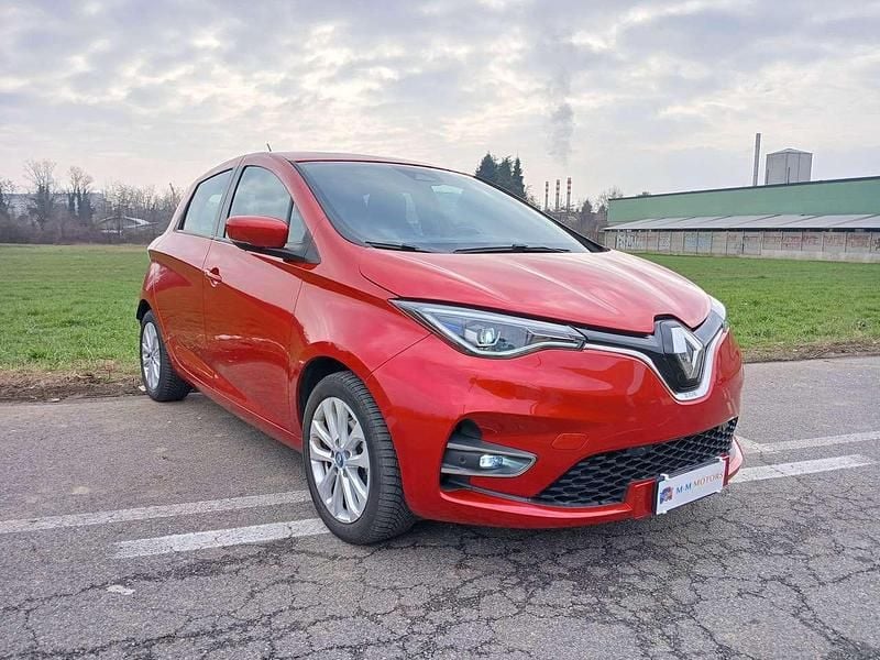 Usata Renault Zoe Zen 50 kW (69 CV) 2020 Rosso Utilitaria