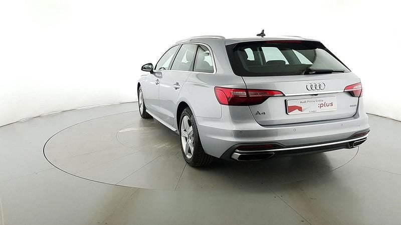 Usata Audi A4 Advanced 204 CV (150 kW) 2022 Argento cavo/nero mito Station wagon