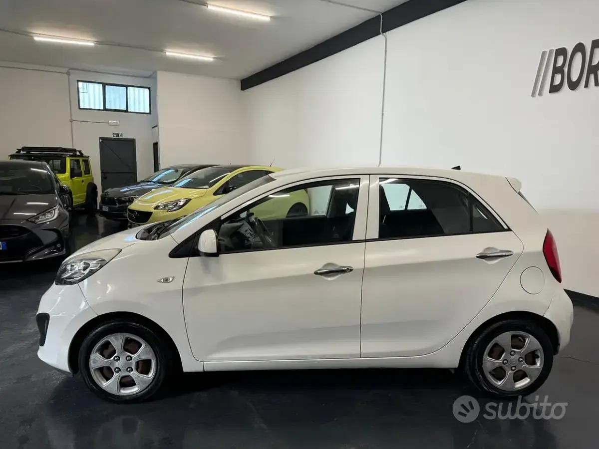 Usata Kia Picanto 69 CV (50 kW) 2015 Bianco Utilitaria