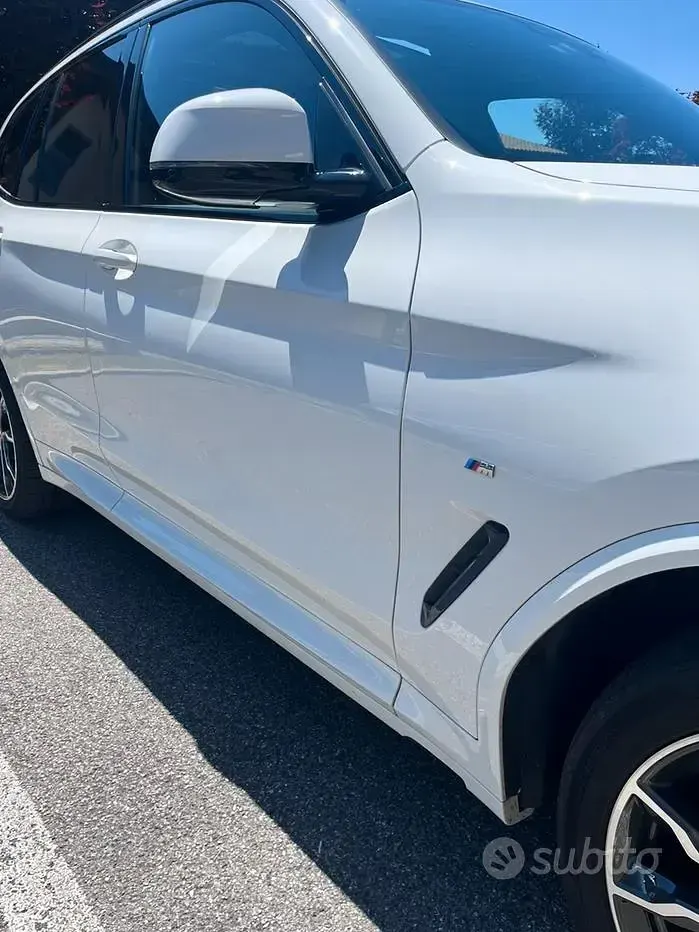 Usata BMW X3 M Sport 190 CV (139 kW) 2021 Bianco SUV