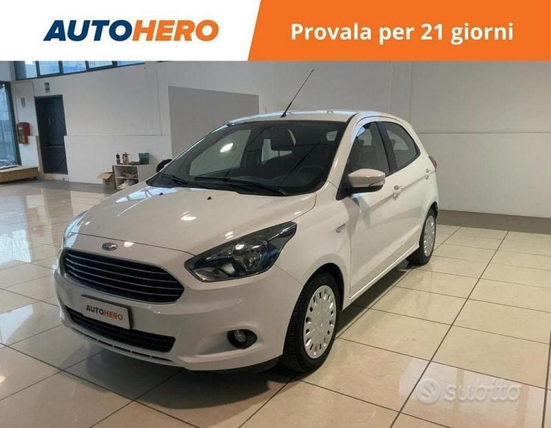 Usata Ford Ka Plus 71 CV (52 kW) 2018 Bianco Utilitaria