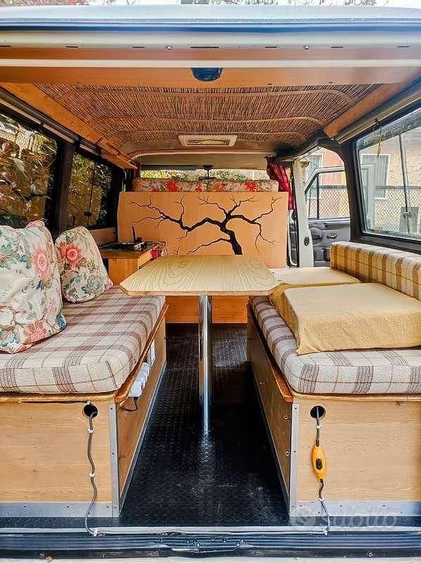 Usata Fiat Ducato 75 CV (55 kW) 1986 Beige Furgone