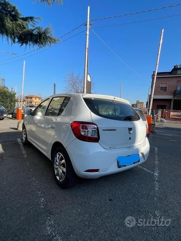 Usata Dacia Sandero 2013 Bianco Utilitaria
