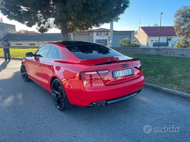 Usata Audi A5 204 CV (150 kW) 2011 Rosso Coupé