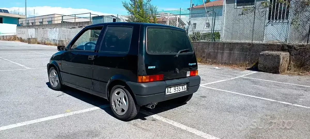 Usata Fiat 500 39 CV (28 kW) 1998 Nero Berlina